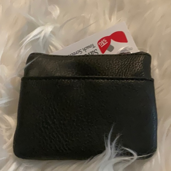 Save the Girls Black Zippered Pouch - Picture 3 of 4